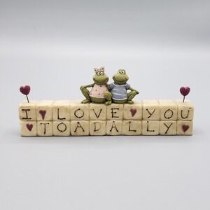 Vintage Suzi Kiss I Love You Toadally Figurine